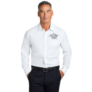 Brooks Brothers® Wrinkle-Free Stretch Pinpoint Spread Collar Shirt