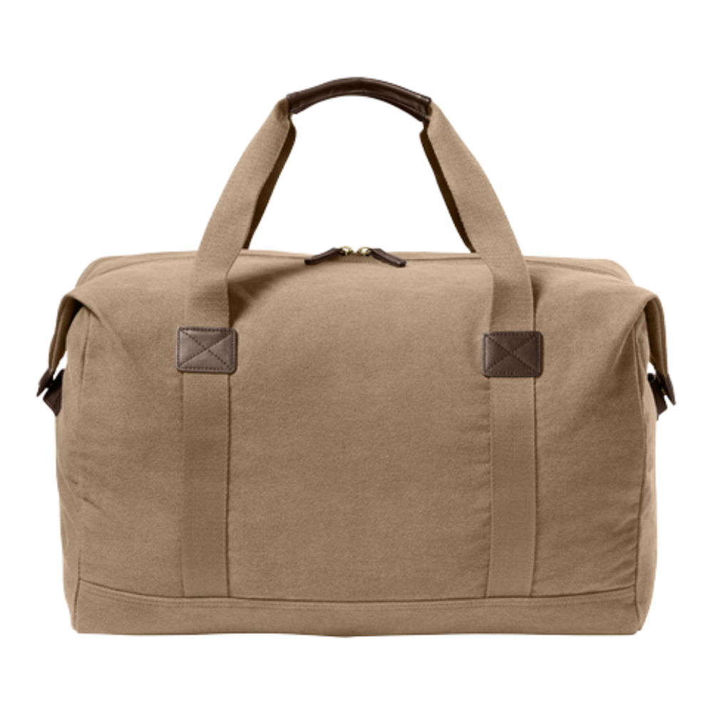 WNG-4272-Port-Authority®-Washed-Canvas-Duffel-2-WoodlandBrown Port Authority® Washed Canvas Duffel