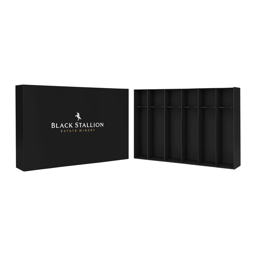 6-Bottle Premium Wine Gift Box