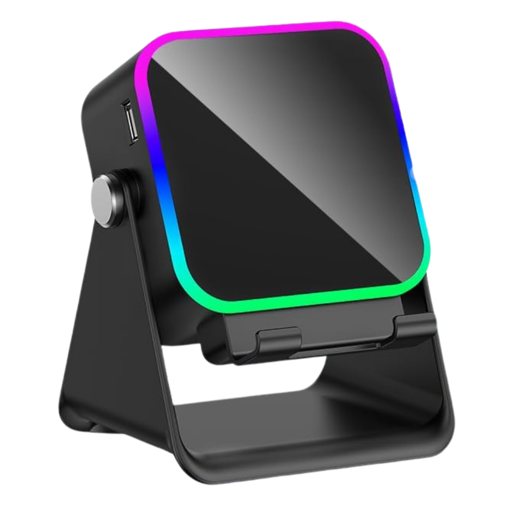 5-in-1 Bluetooth Speaker with Phone Stand
