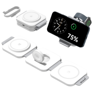 3-in-1 Foldable Magnetic Wireless Charger Dock
