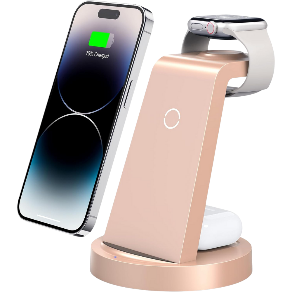 WNG-4117-3-in-1-Wireless-Charging-Station-4-Rose 3-in-1 Wireless Charging Station for iPhone