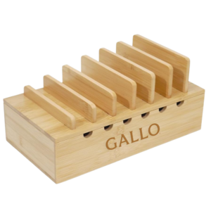 Bamboo Multi-Device Charging Station