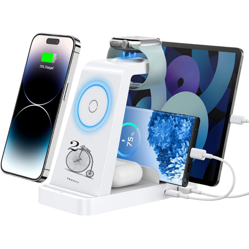 WNG-4121-5-in 1-Multi-Device-Charger-1-White 5-in 1 Multi-Device Charger
