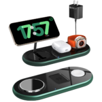 Upgraded 3-in-1 Charging Station for Apple Devices
