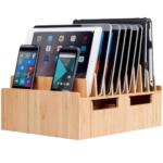 Bamboo 10 Port Charging Station & Docking Organizer