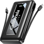50000mAh Power Bank with Built-in Cables