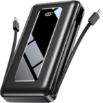50000mAh Power Bank with Built-in Cables