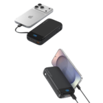 32000mAh Power Bank with Built-in Cables