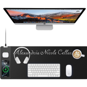 Magnetic Wireless Charging Mouse Pad