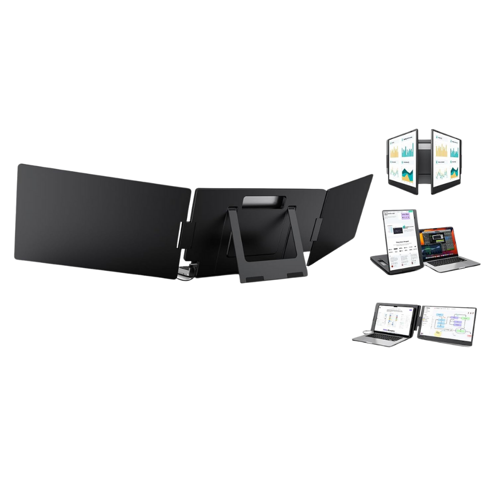 WNG-4164-15.6-Laptop-Triple-Screen-Extender-3 15.6" Laptop Triple Screen Extender