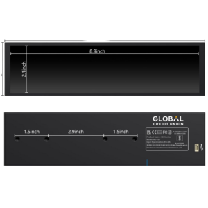 9.16" Computer Temp Monitor