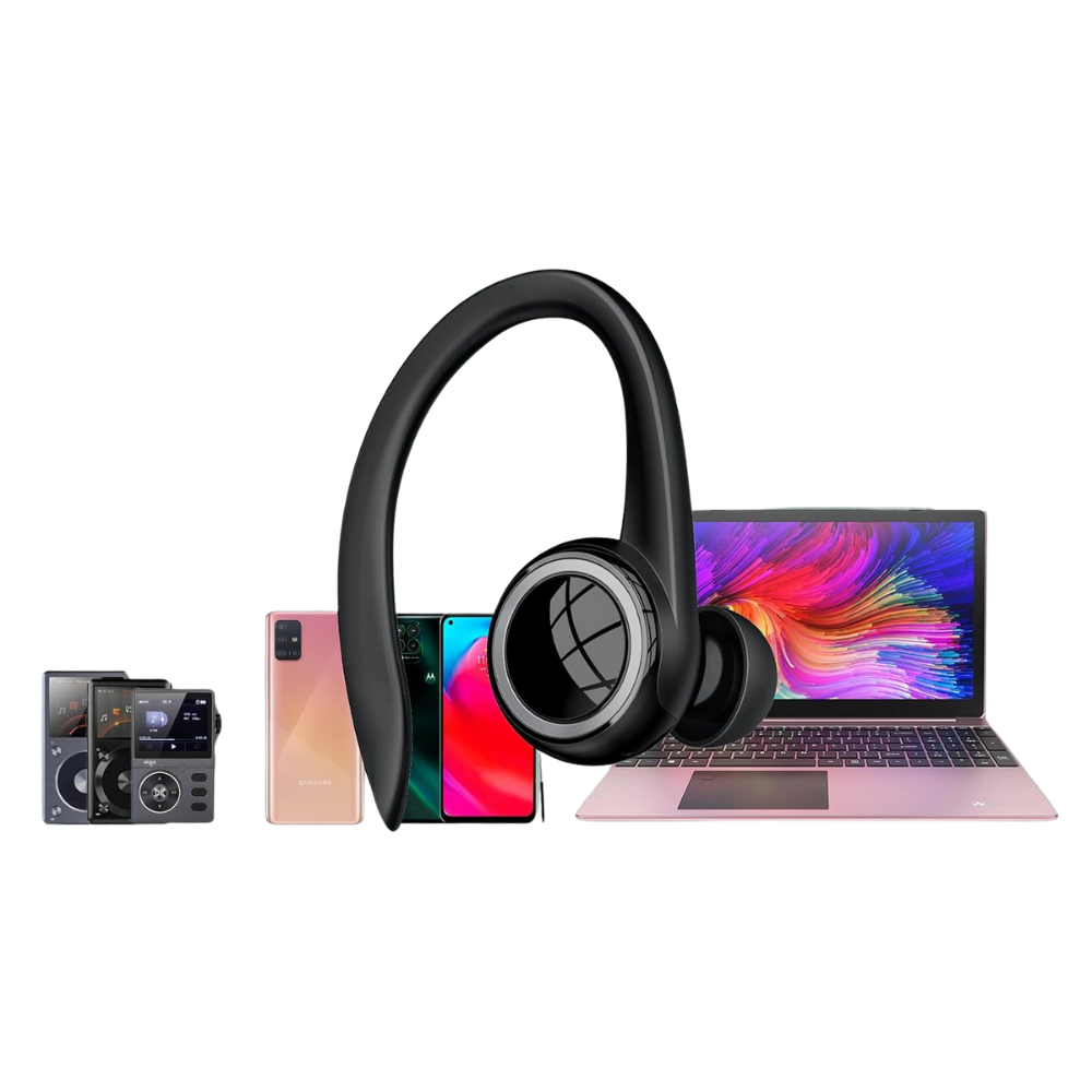 Single Hook Earphone with Mic