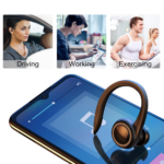 Single Hook Earphone with Mic