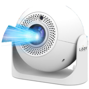 270° Rotatable Portable Projector with WiFi and Bluetooth