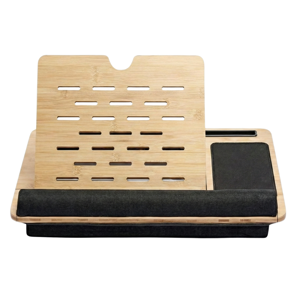 WNG-4187-Ergonomic-Laptop-Riser-with-Storage-4 Ergonomic Wood Laptop Riser with Storage Shelf