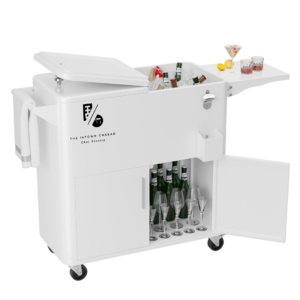 80 QT Patio Cooler with Storage