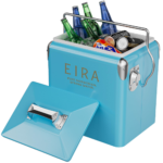 14 QT Insulated Retro Ice Chest Cooler
