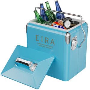 14 QT Insulated Retro Ice Chest Cooler