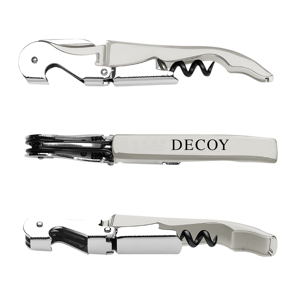 WNG-4323-Original-Metallic-(Serrated)-3-Silver The Original Collection Corkscrew, Serrated Blade (Metallic)