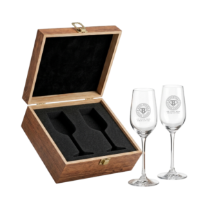 Tequila Tasting Glass Set - Wooden Box