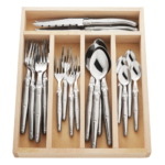 20-Piece Laguiole Mid-Gauge Flatware Set