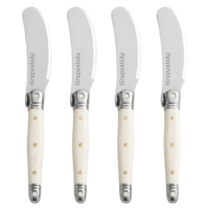 4-Piece Laguiole Cheese Spreaders