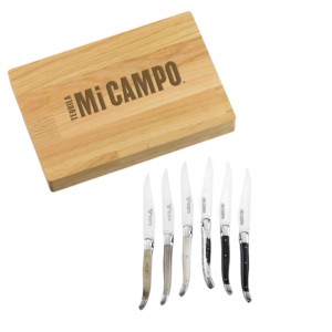 6-Piece Laguiole Mixed-Horn Steak Knives
