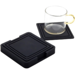 Square Silicone Coaster with Holder Set