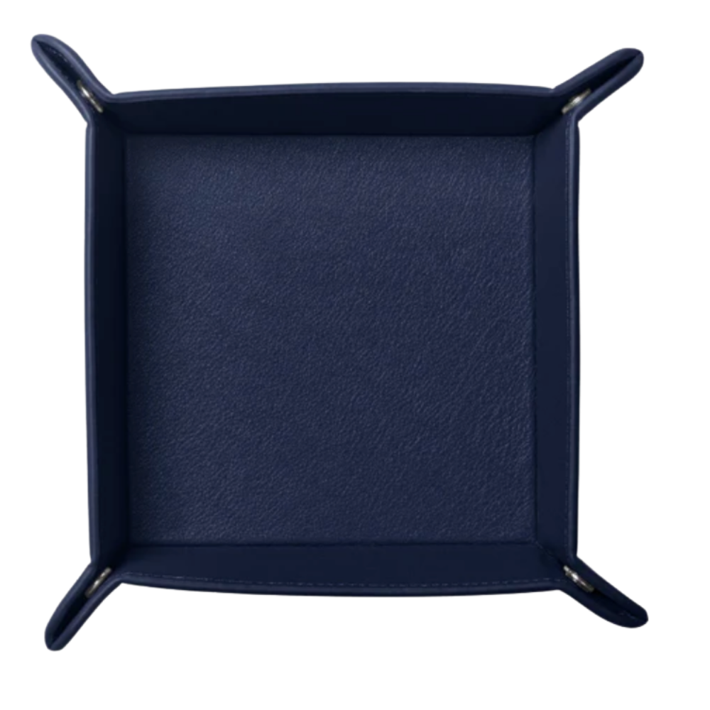 Leather Square Valet Tray