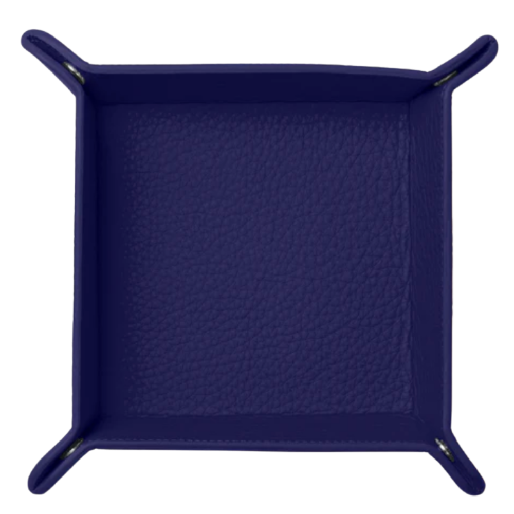 Leather Square Valet Tray