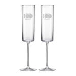 6oz. Medium Champagne Flutes in Carton Gift Box, Set of 2