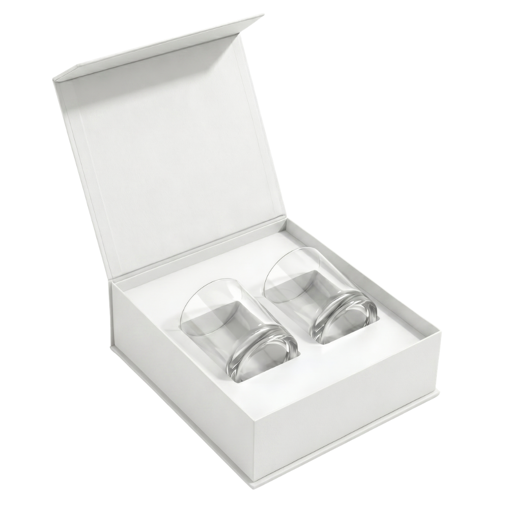 WNG-4477-Classic-Whisky-Glass-Set-Carton-Box-3-White 10oz. Classic Whiskey Glasses in Carton Gift Box, Set of 2