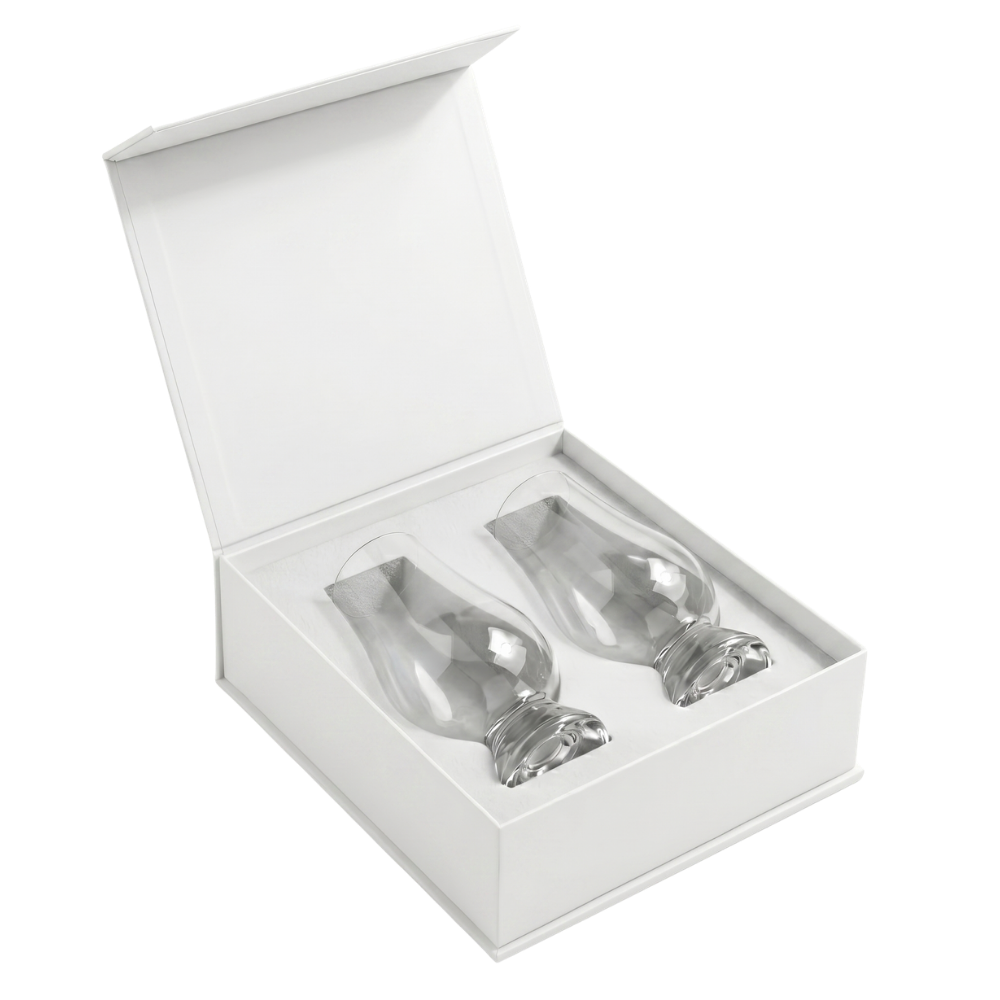 WNG-4478-Glencairn-Whiskey-Glass-Set-Carton-Box-2-White 6.75oz. Glencairn Whiskey Glasses in Carton Gift Box, Set of 2