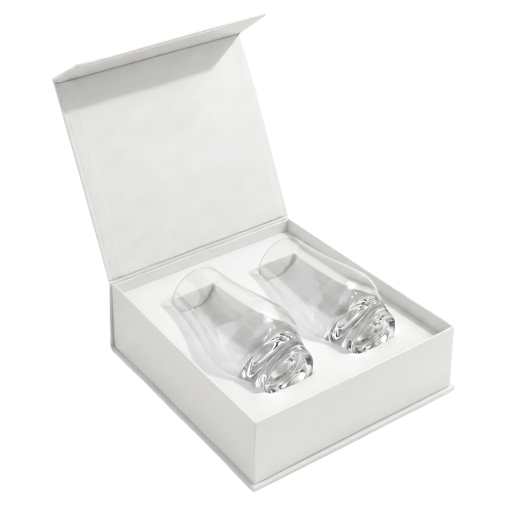 WNG-4480-Whiskey-Tasting-Glass-Set-Carton-Box-2-White 7oz. Whiskey Tasting Glasses in Carton Gift Box, Set of 2