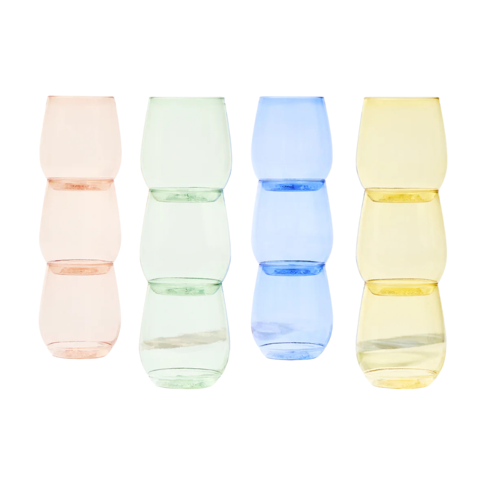 14oz. Colored Vino