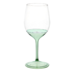 14oz. Shatterproof Colored Stem Wine Glass