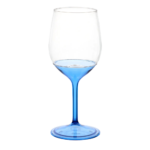 14oz. Shatterproof Colored Stem Wine Glass