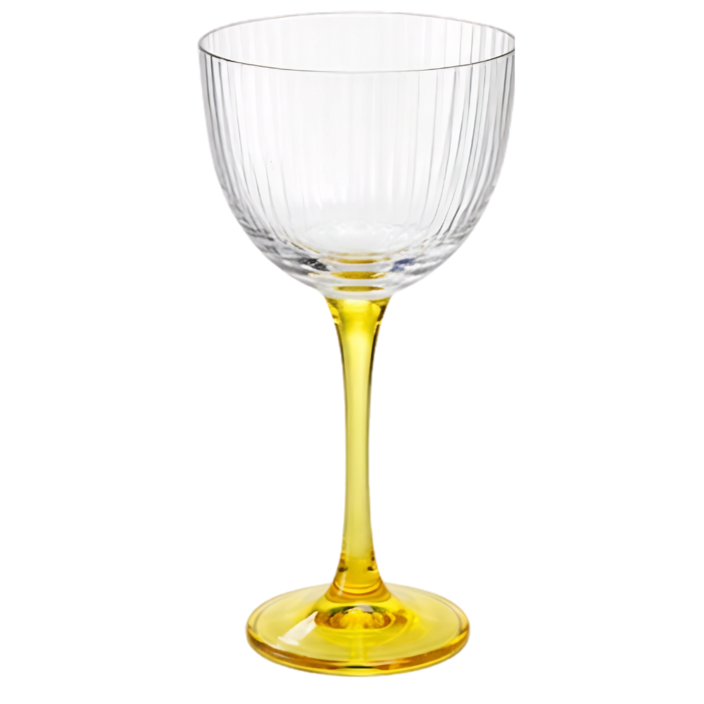 5.5oz. Custom Pantone Stemmed Nick and Nora Glass
