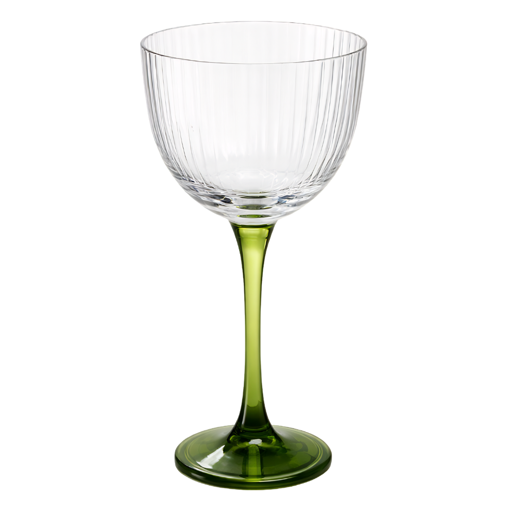 5.5oz. Custom Pantone Stemmed Nick and Nora Glass