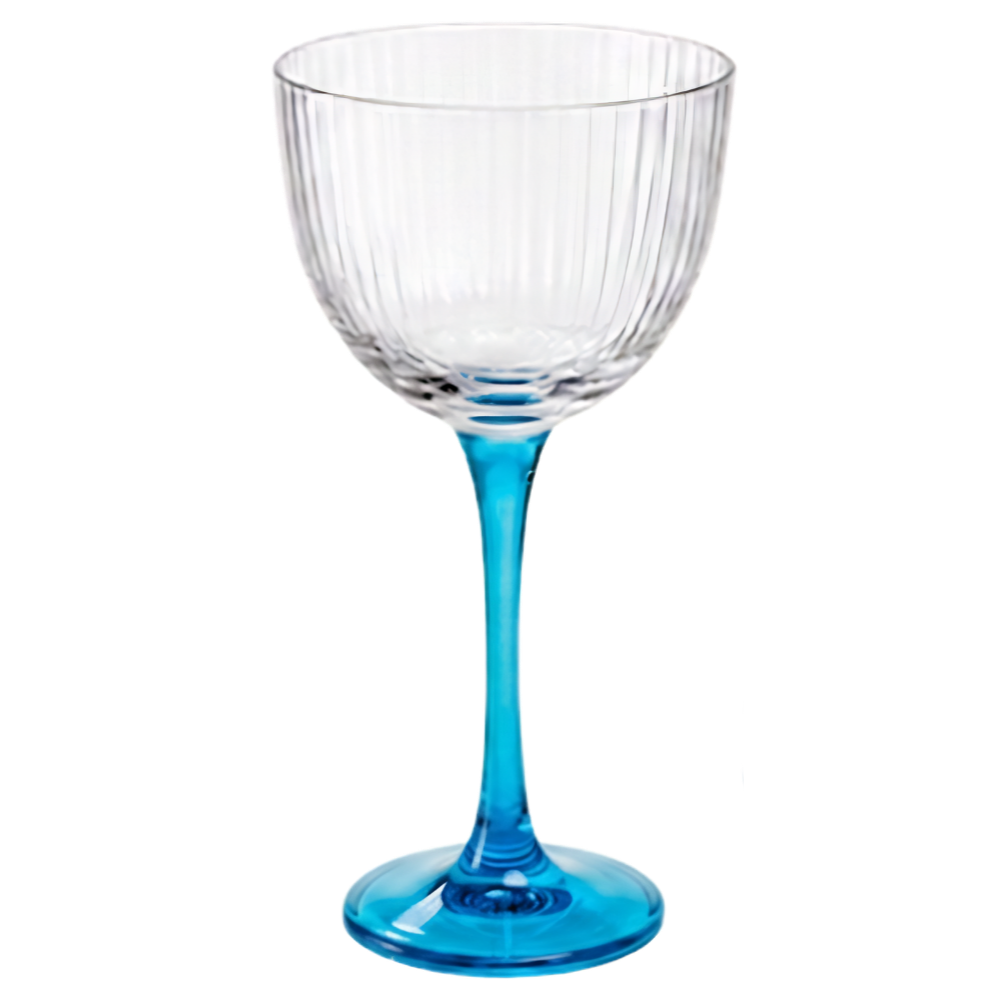 5.5oz. Custom Pantone Stemmed Nick and Nora Glass