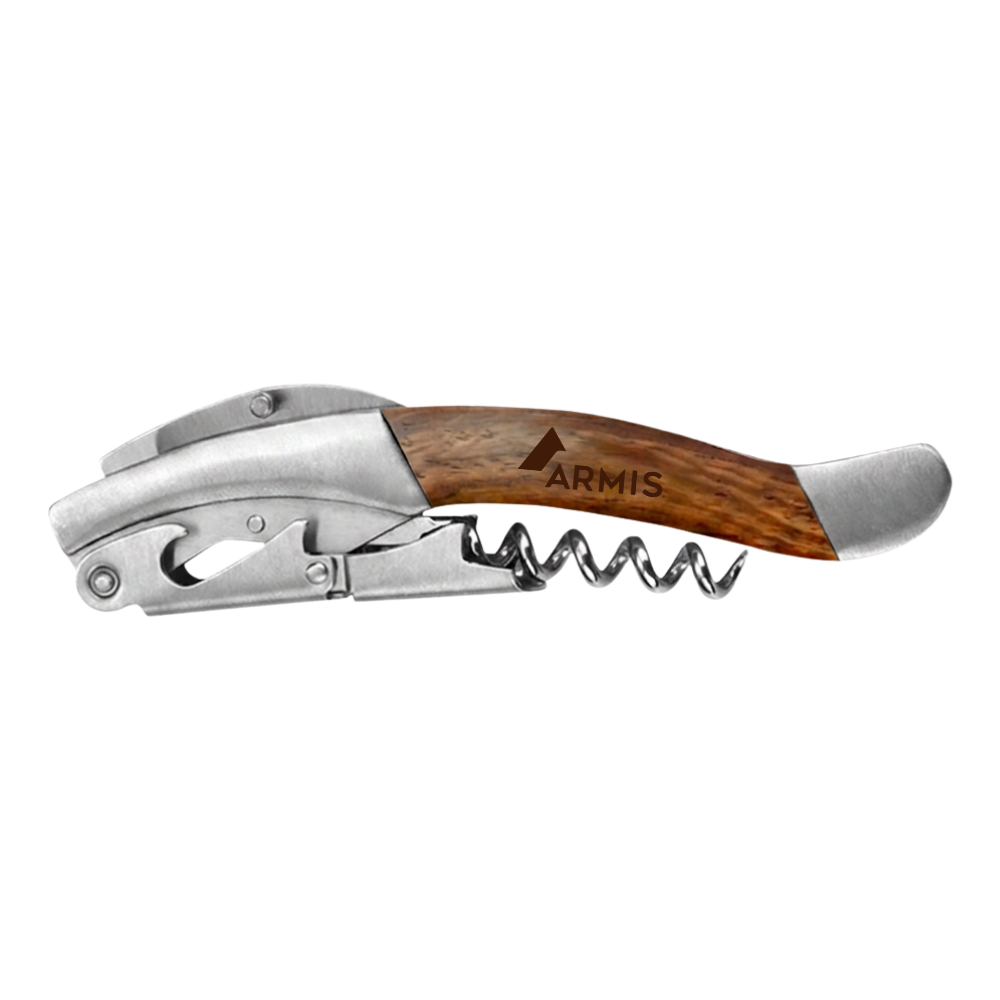 WNG-4495-Classic-Executive-Corkscrew-1-Wood Classic Executive Corkscrew