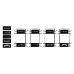 187mL Checkout "Hitchhiker" Rack
