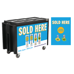 Arctic Tough Rotomolded Event Cooler Cart