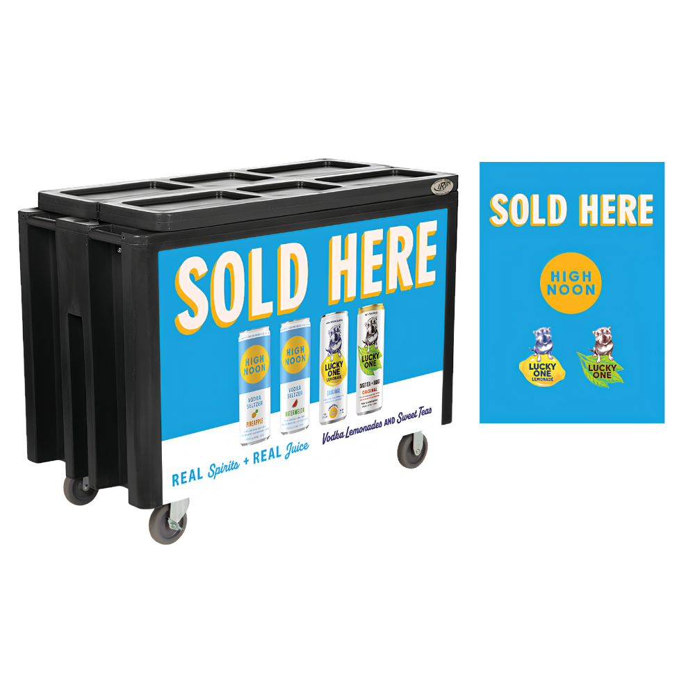 Arctic Tough Rotomolded Event Cooler Cart
