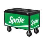Super Arctic Tough Rotomolded Event Cooler Cart