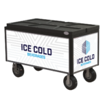 Super Arctic Tough Rotomolded Event Cooler Cart