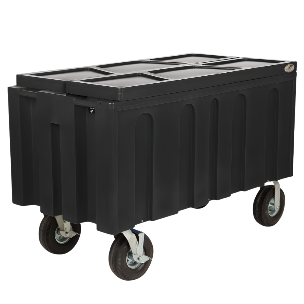 Super Arctic Tough Rotomolded Event Cooler Cart