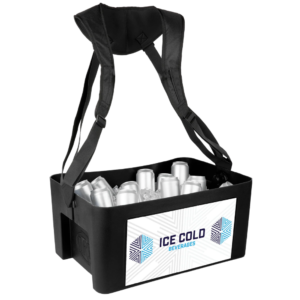 Hawker Elite Mobile Vending Tray and Beverage Carrier