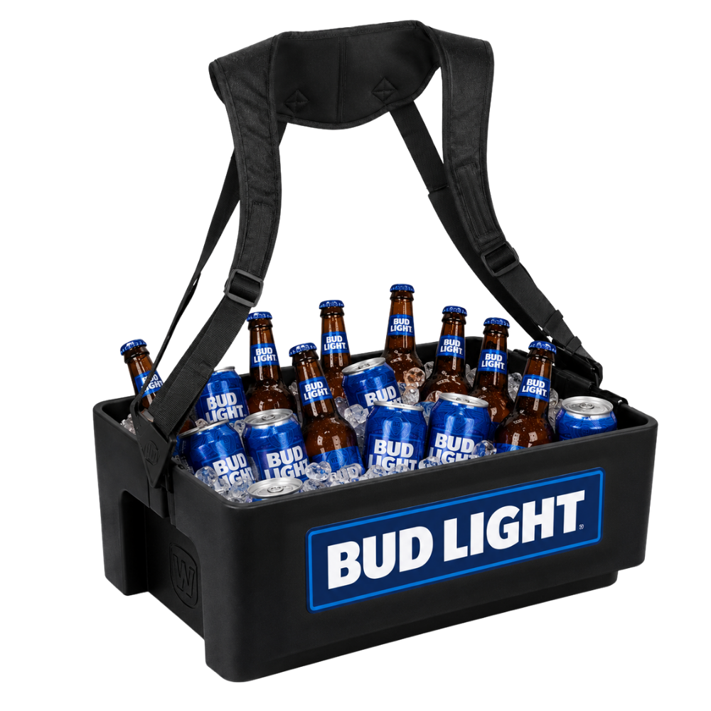 Multi-Hawker Elite Mobile Vending Tray and Beverage Carrier